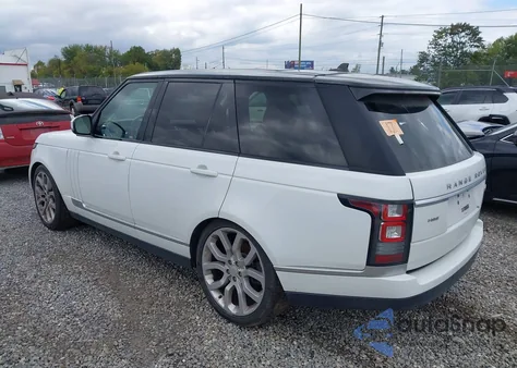 2015 Land Rover Range Rover 3.0L V6 Supercharged Hse from USA, damaged, VIN SALGS2VF1FA222205